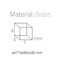 System Tuvalet Fırçalığı Krom Renk (BA4005 009 CR) - 3