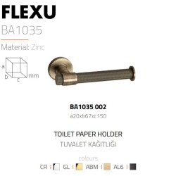 SystemFlexuTuvaletKağıtlığıAntikSarıRenk(BA1035002ABM) - 2