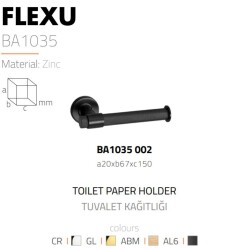 SystemFlexuTuvaletKağıtlığıSiyahRenk(BA1035002AL6) - 2