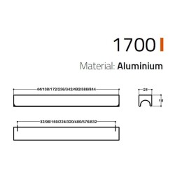 SystemMobilyaKulbuMatAltınRenk320mmKulp(SY17000320BB) - 2