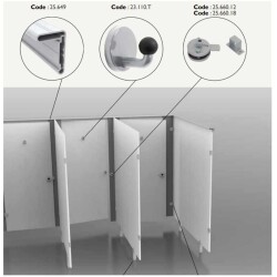 Tempo Kabin Kilidi Sürgülü Metalik 12mm (25.660.1012) - 2