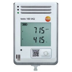 Testo 160 IAQ Karbondioksit Sıcaklık ve Nem Kayıt Cihazı - 1