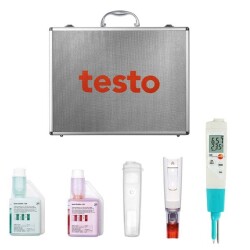 Testo 206 pH2 pH ve Sıcaklık Ölçer (Yarı-Katı Gıda) Çantalı Set - 1