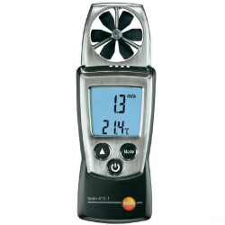 Testo 410-1 Anemometre (Hız+Sıcaklık) - 1