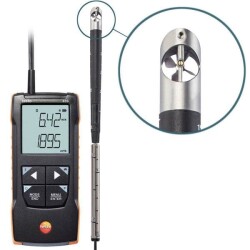 Testo 416 Kanal İçi Ölçümler İçin Anemometre - 1