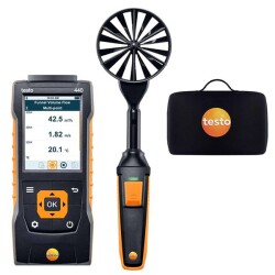 Testo 440 Bluetoothlu (100 mm) Rüzgar Hızı Ölçer (0563 4403) - 1