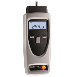 Testo 470 Temaslı Temassız Devir Ölçüm Cihazı - 1