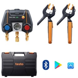 Testo 550İ Akıllı Manifold Seti - 1