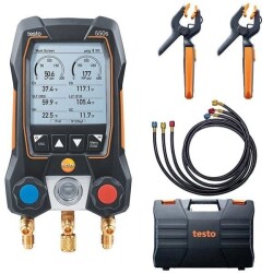 Testo 550S Manifold ve Hortum Seti 3000 Psi | 1/4 | R22 - 1