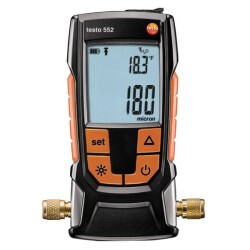 Testo 552 Dijital Vakum Ölçüm Cihazı (Bluetooth’lu®) - 1