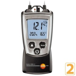 Testo 606-2 Ahşap Beton Nem, Hava Nem ve Sıcaklık Ölçer - 1