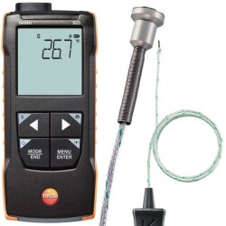 Testo 925 Mıknatıs Problu Metal Yüzey Sıcaklık Ölçer Seti - 1