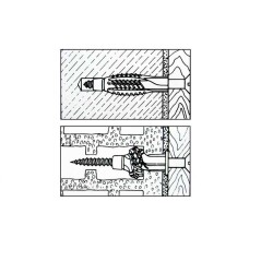 Tox Tri Çok amaçlı Dübel 8mm 8x51 (TOX1) - 2