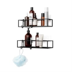 Umbra Cubiko Duş Rafı 2'li Set (UM 1018615-040) - 1