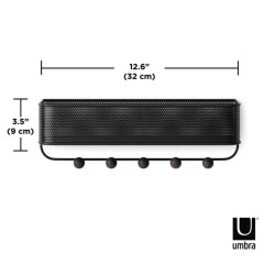 Umbra Estique Siyah Organizatör (UM 1004245-048) - 5