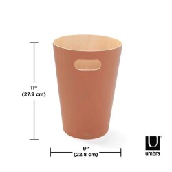 Umbra Woodrow Çöp Kovası 2 Galon (7,5 L) Kapasiteli Sierra (UM 082780-1258) - 4