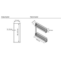 Vauth Sagel Şişelik Krom 150mm (90004437) - 2