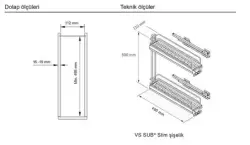 VauthSagelSubSlimŞişelikPlaneroLava150mmAntrasitRenk(90007841) - 3