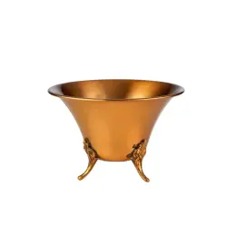 Vitale Bronz Lale Şekerlik Büyük 20 Cm (AK.IR0340) - 1