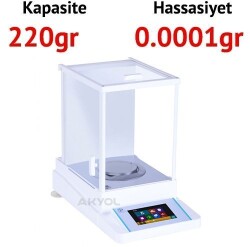 WSA-224T Dokunmatik Ekranlı Analitik Terazi (220 GR) - 1