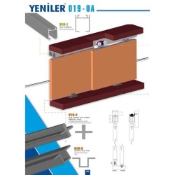 Yeniler Sürgü Kapı Mekanizması 80kg (Y-019) - 1